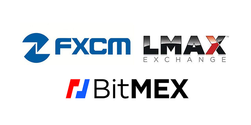 FXCM社、LMAX社、BitMEX社