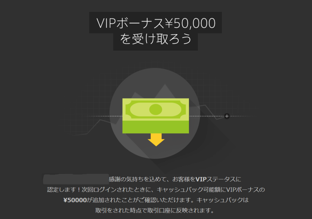 VIPボーナス(中間CB)